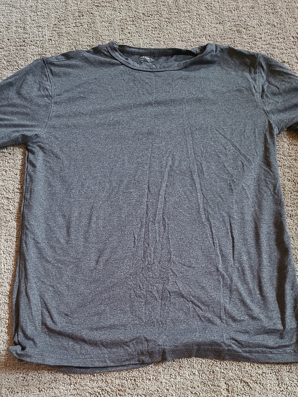 Old Navy Boy's Short Sleeve Crew Tee - Charcoal